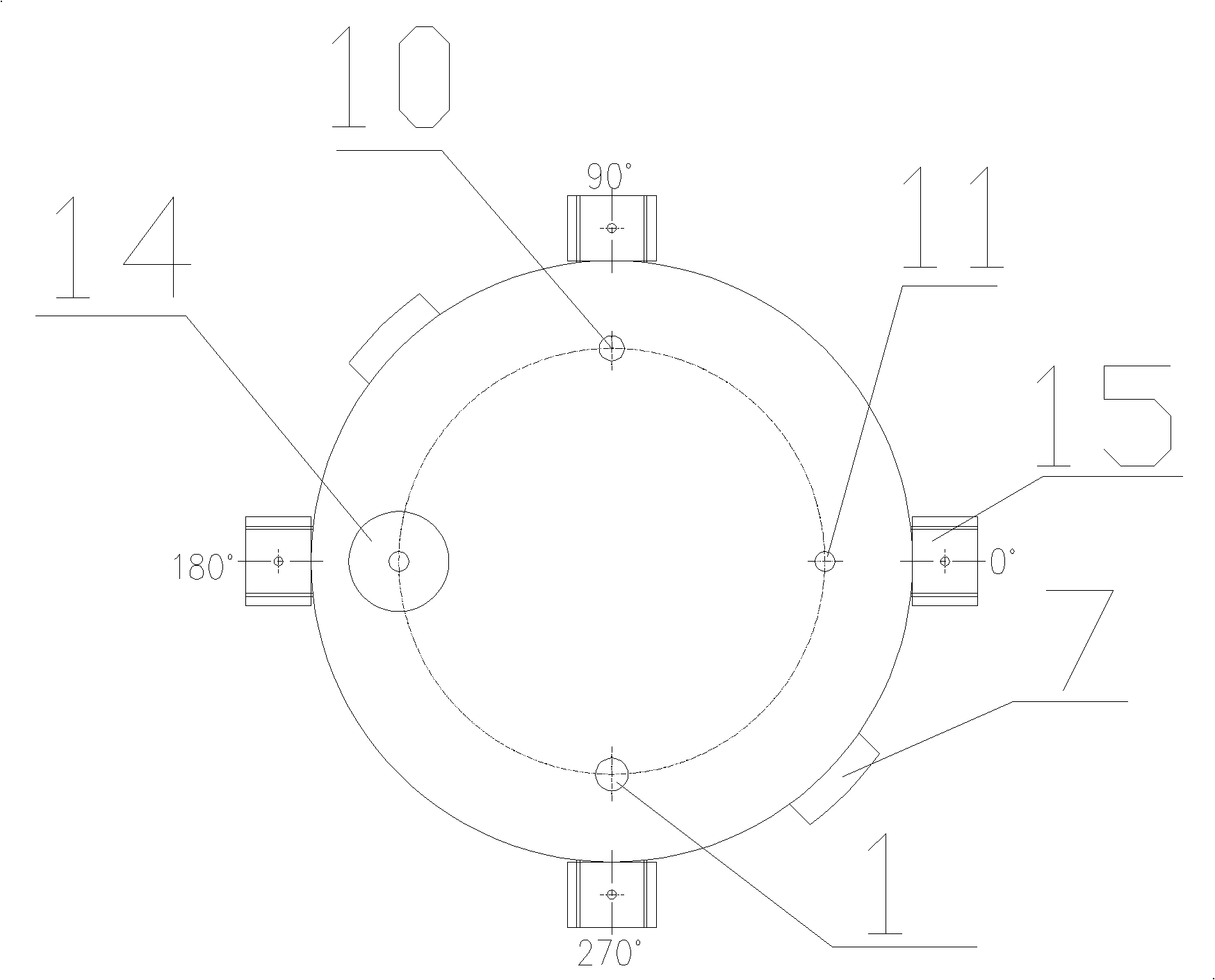 Gas washing and recovering device for preparing macromonomers of poly carboxylic acid water reducing agent