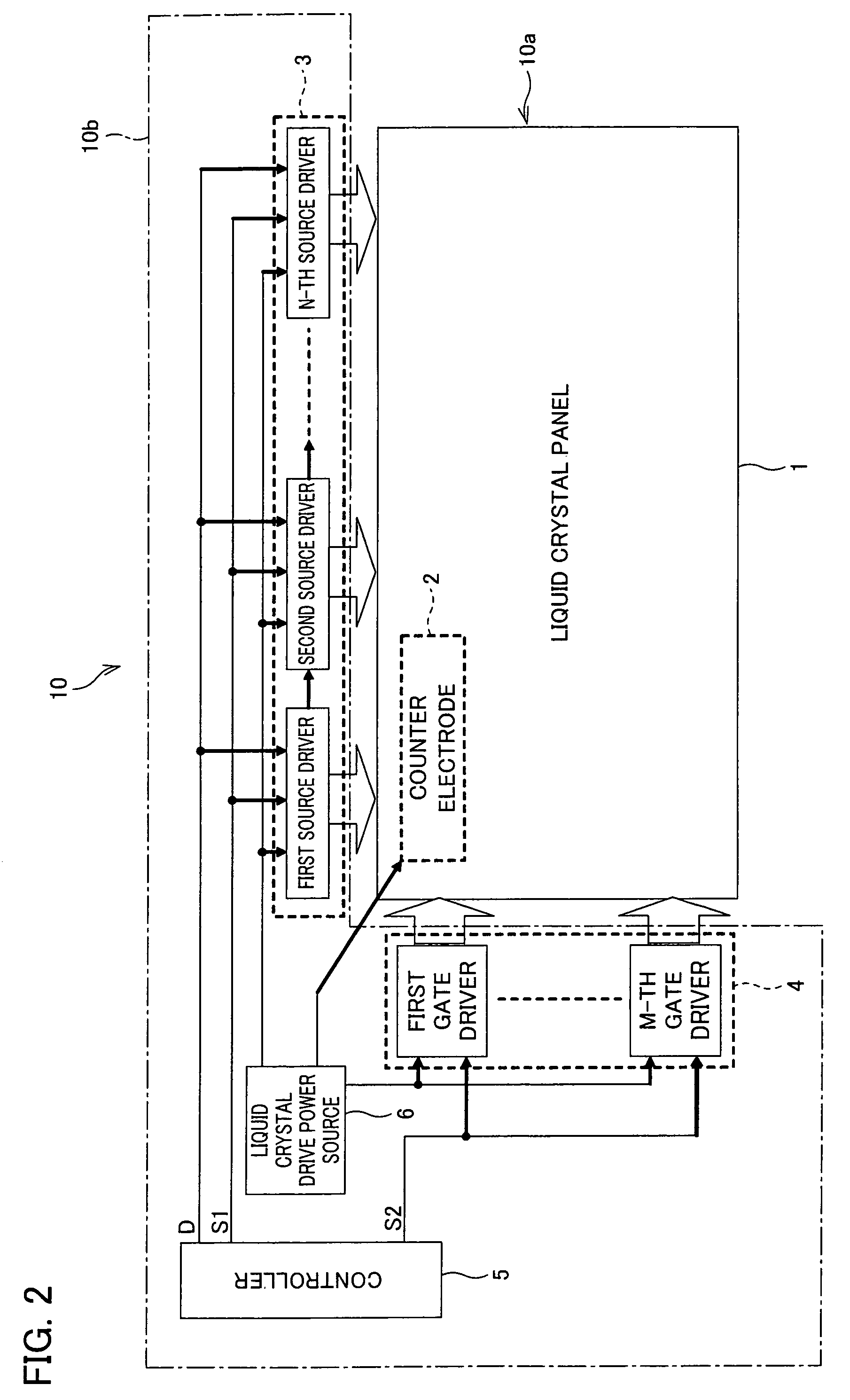 Display element drive unit, display device including the same, and display element drive method