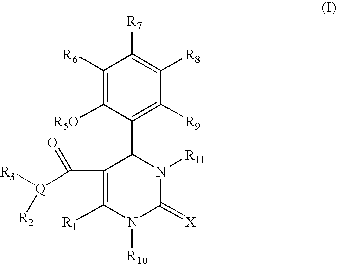 Substituted dihydropyrimidines, dihydropyrimidones and dihydropyrimidinethiones as calcium channel blockers