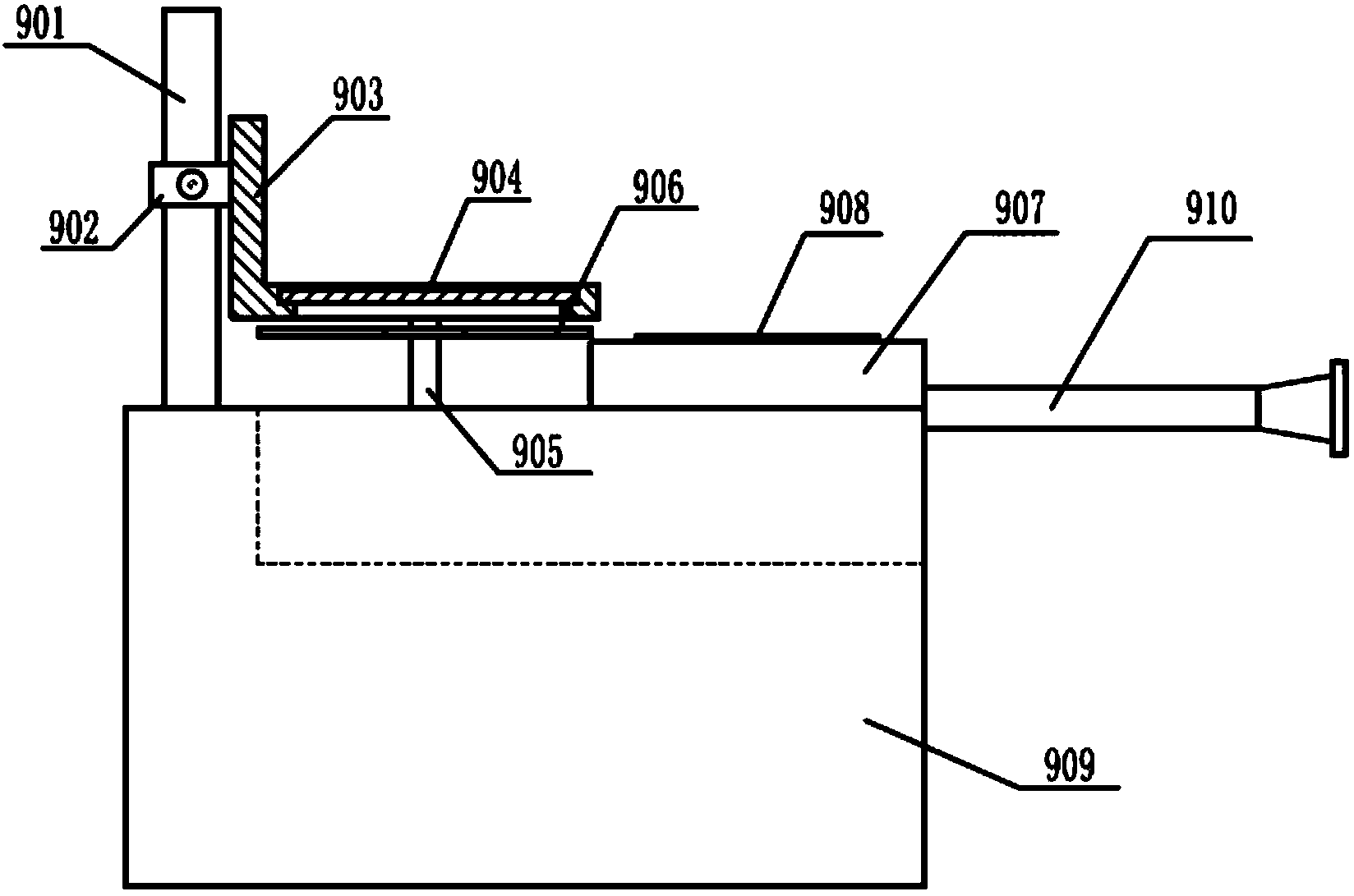 Rapid detection method for nutrient elements of crops based on collinear laser-induced breakdown spectroscopy