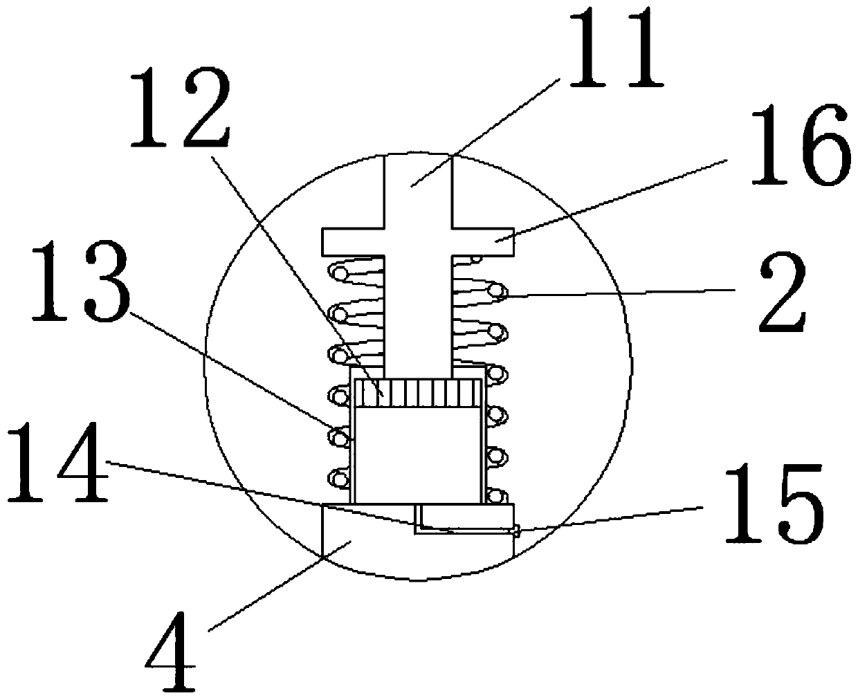 Unmanned aerial vehicle with landing buffer function