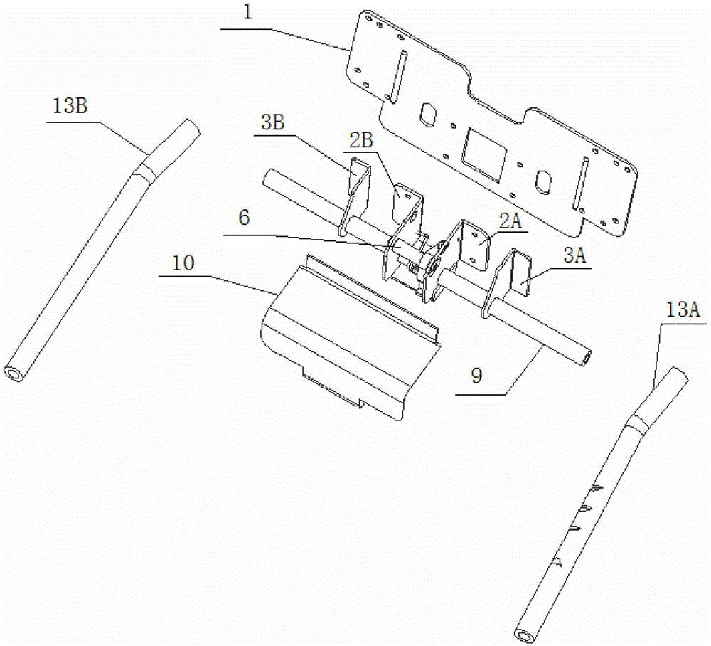 Rotary automotive headrest and working method thereof