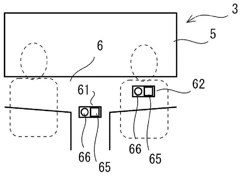 Vehicle occupant monitoring device and vehicle occupant protection system