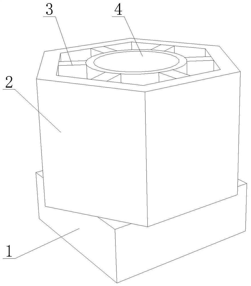 Heat treatment device for nodular cast iron piston casting