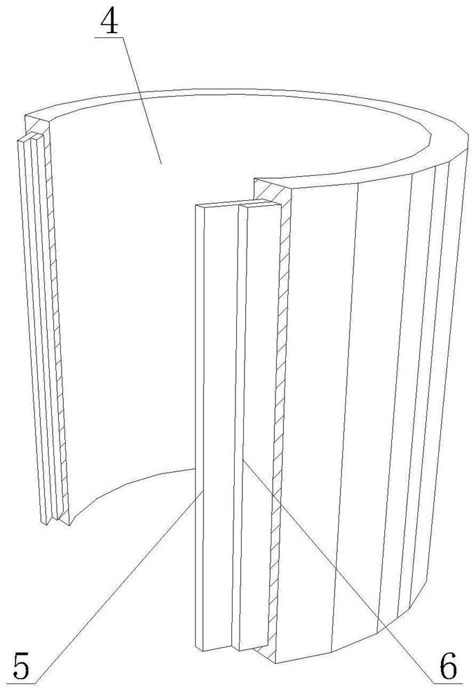 Heat treatment device for nodular cast iron piston casting