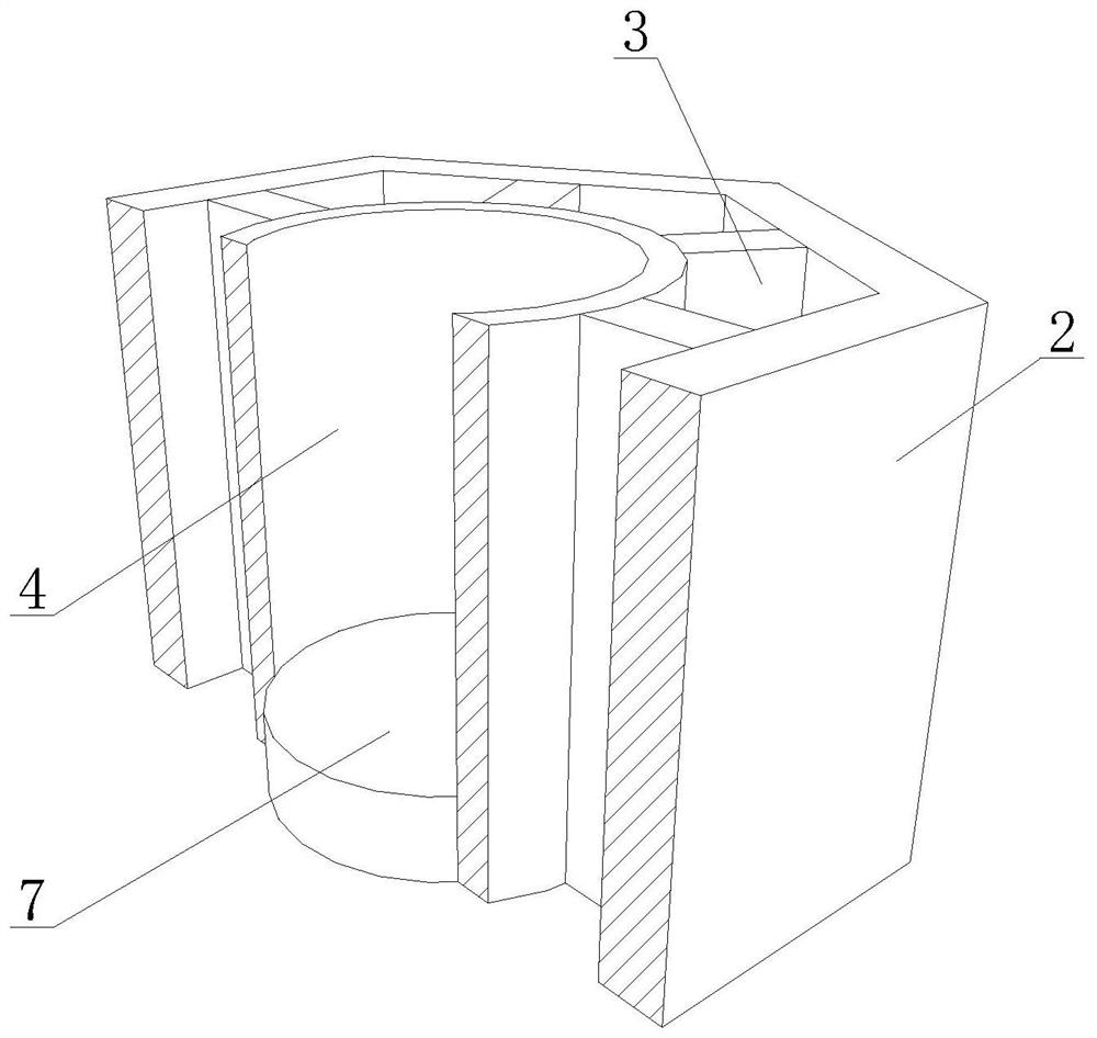 Heat treatment device for nodular cast iron piston casting