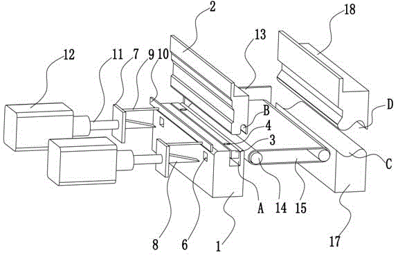 Refrigerator handle bending device