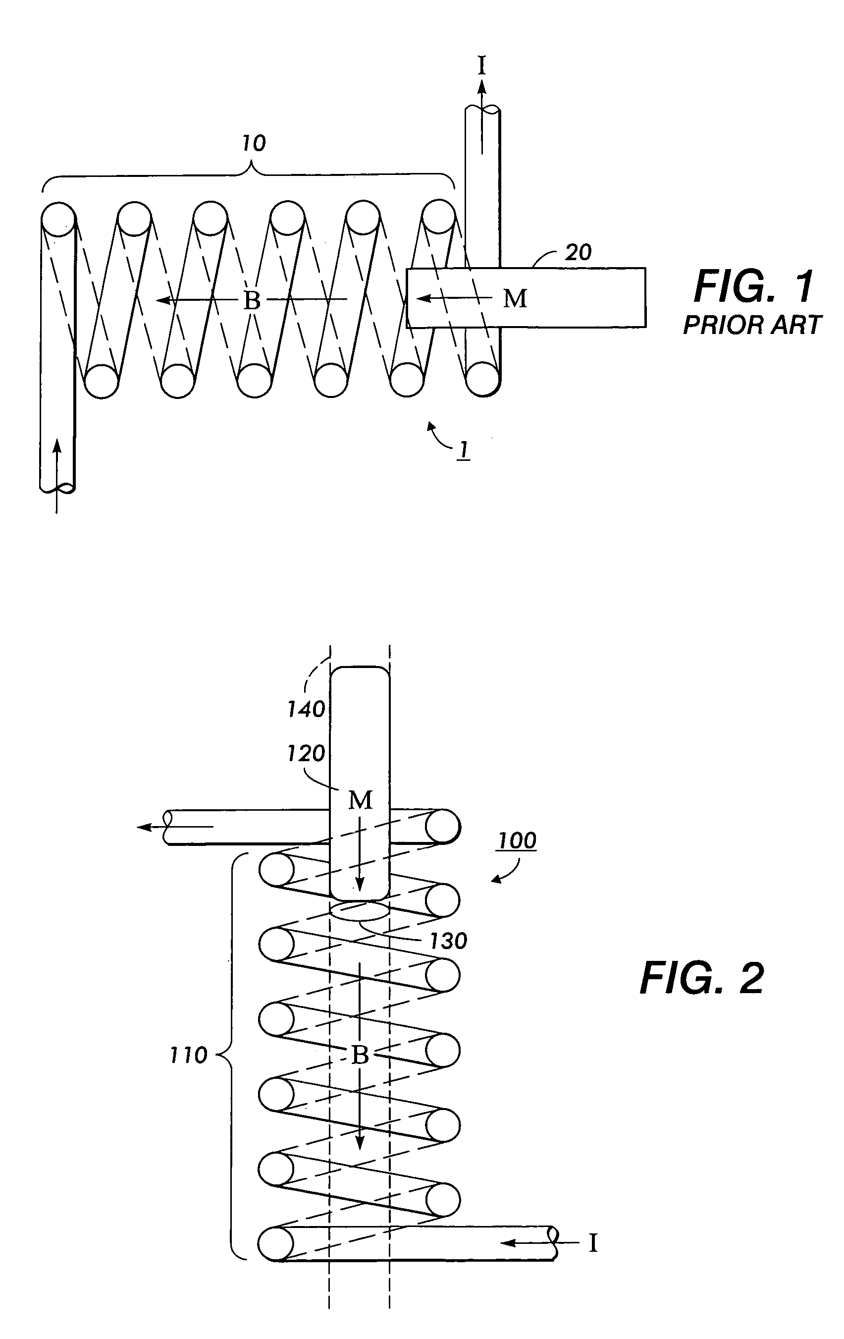 Magnetic actuator using ferrofluid slug