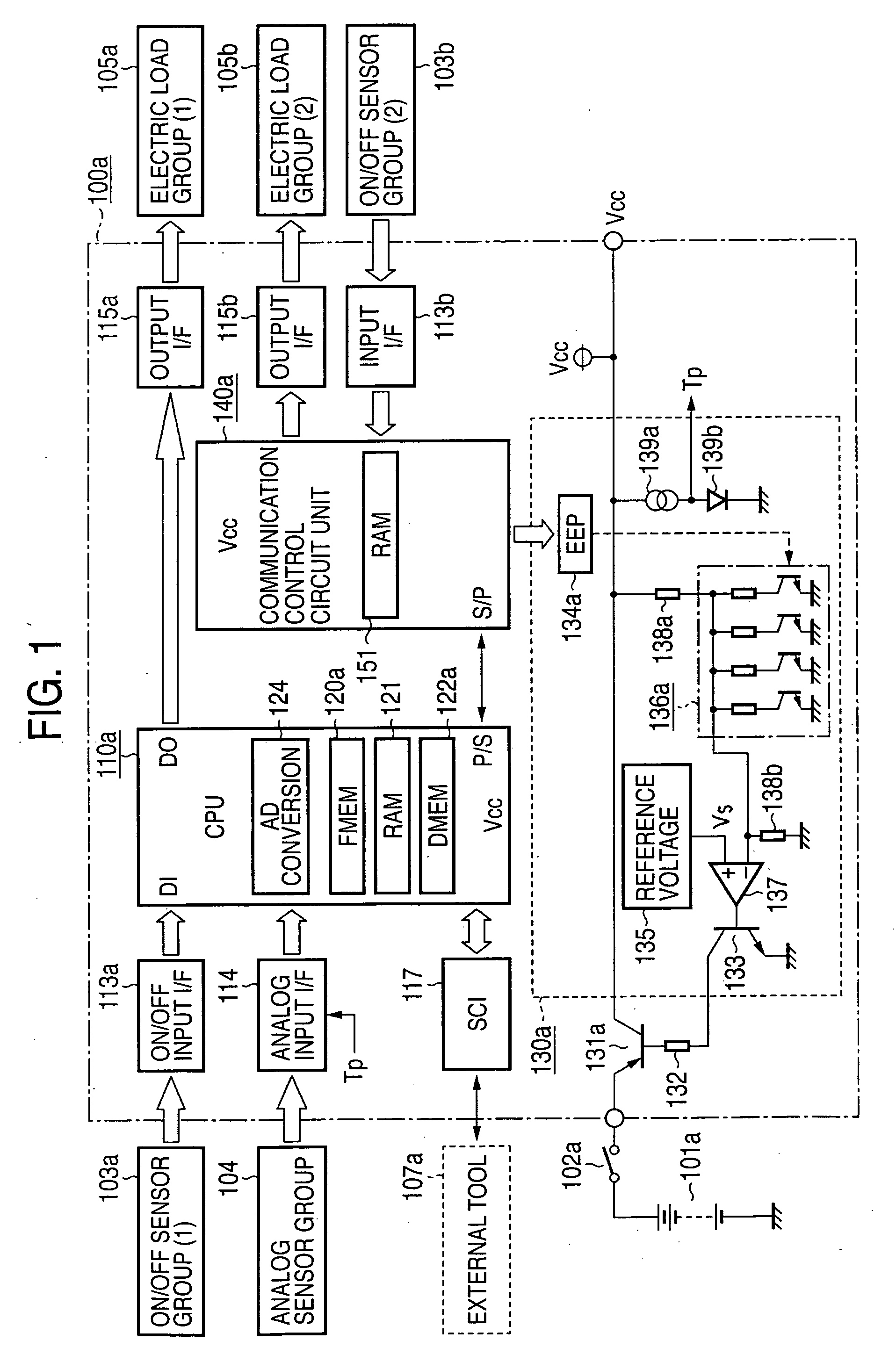 Vehicle-borne electronic control device