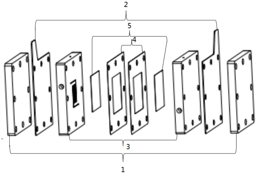 A method for testing the vertical direction resistance of fuel cell catalytic layer