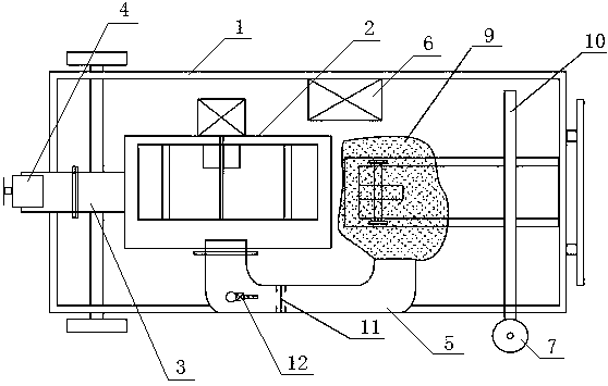 Multifunctional mowing and trimming machine