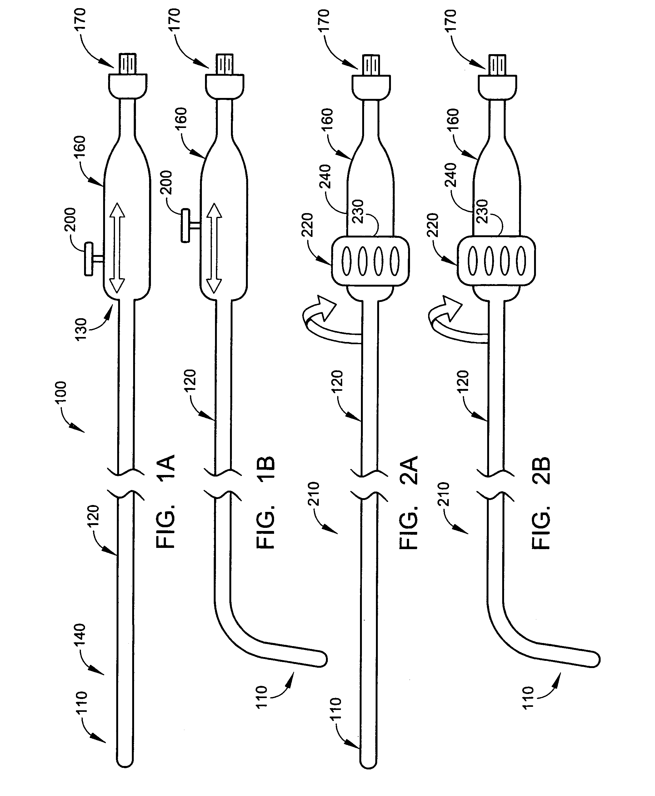 Radio-frequency-based catheter system with improved deflection and steering mechanisms