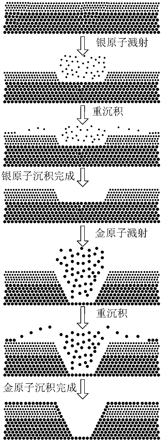 Local electromagnetic field enhancement device for Raman spectrum characterization as well as preparation method, application and utilization method thereof