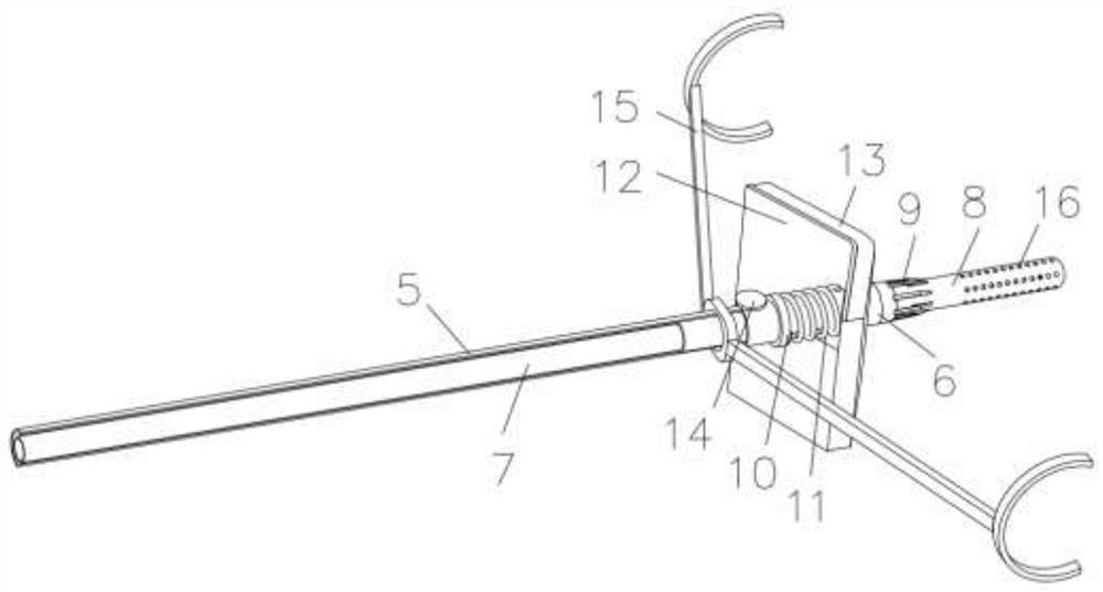 Fumigation nursing device for obstetrics and gynecology