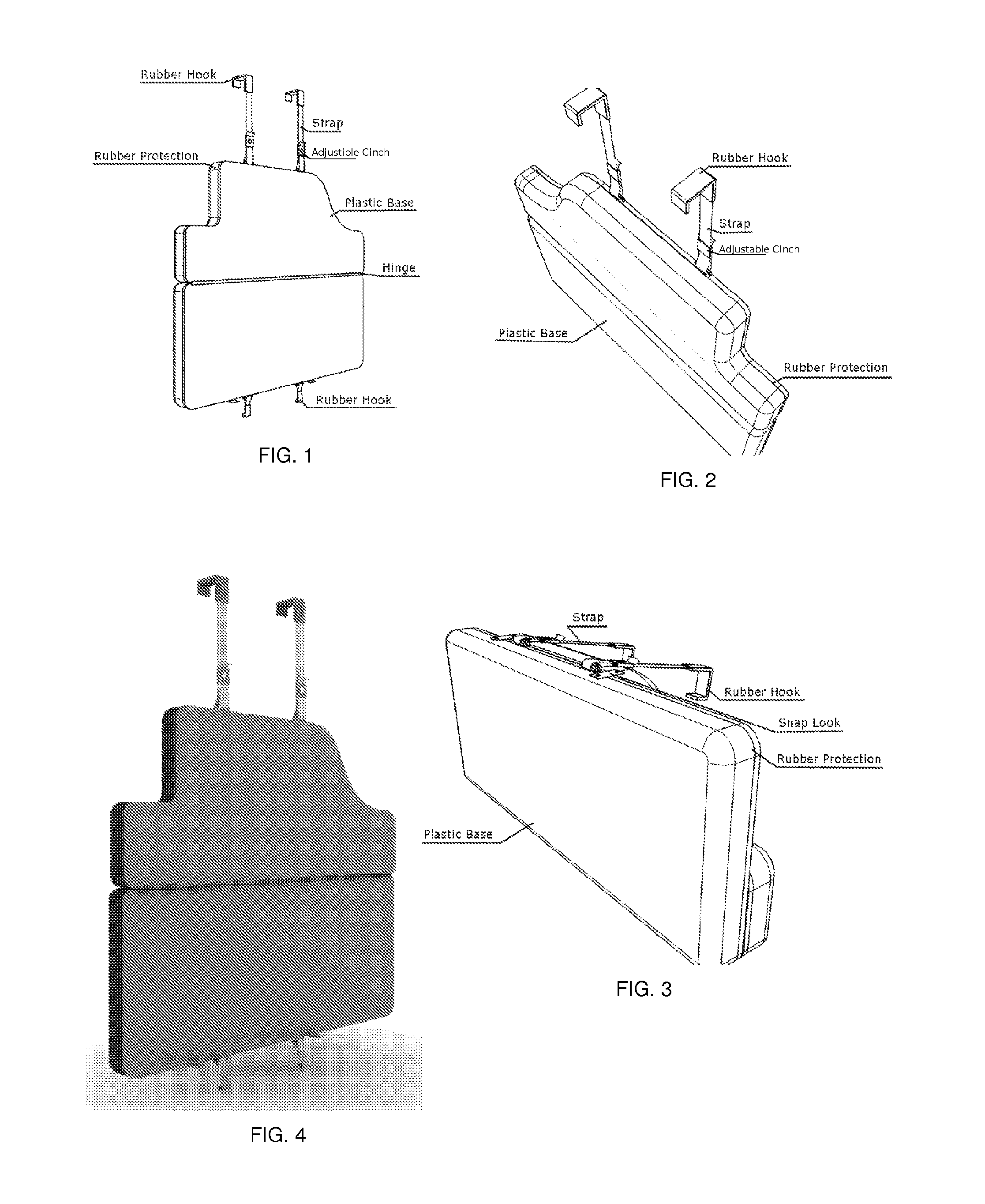 Car door shock absorber