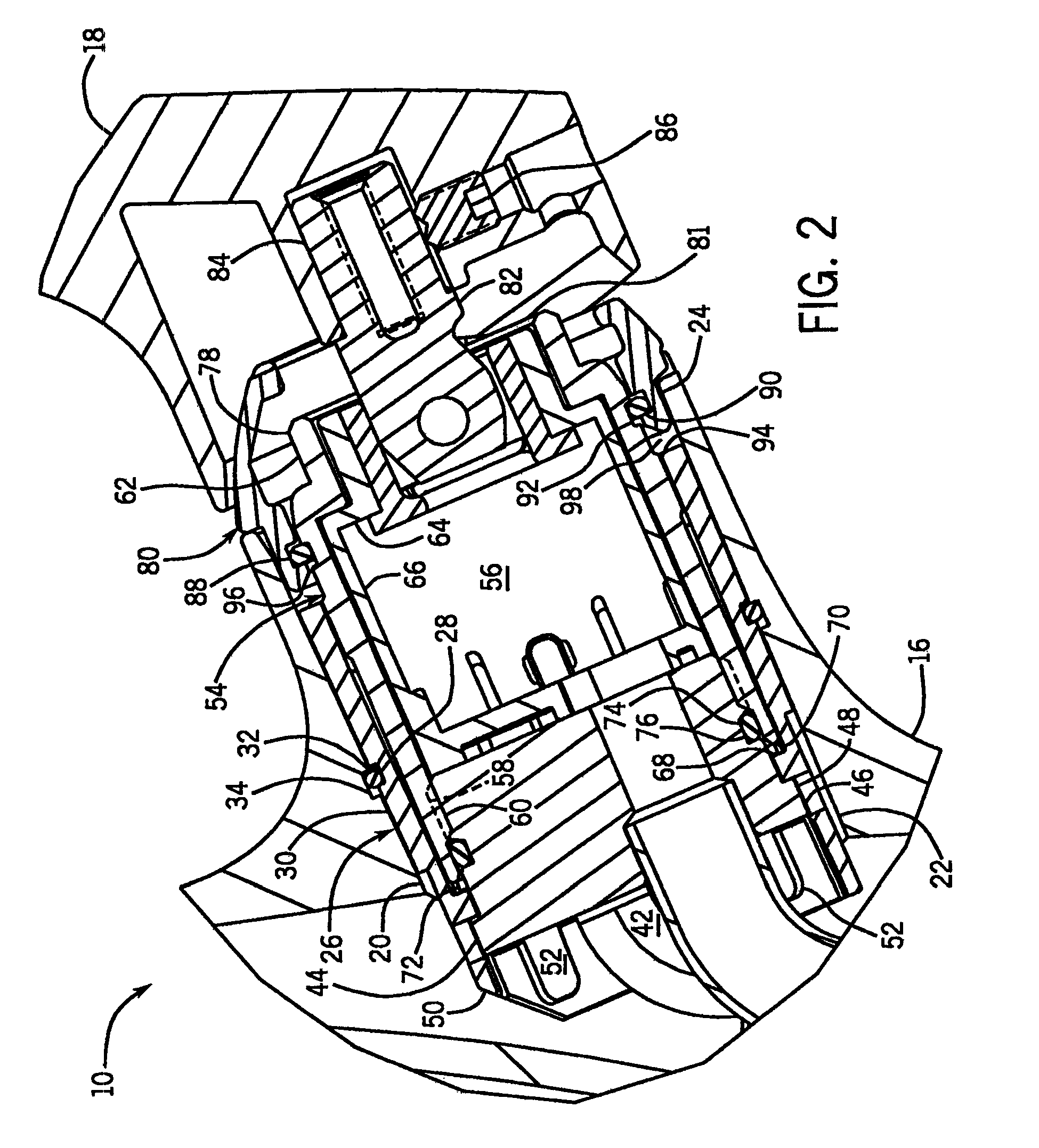 Corrosion resistant faucets with components made of different metallic materials