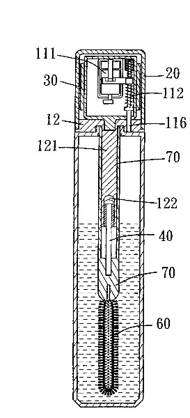 Making up device