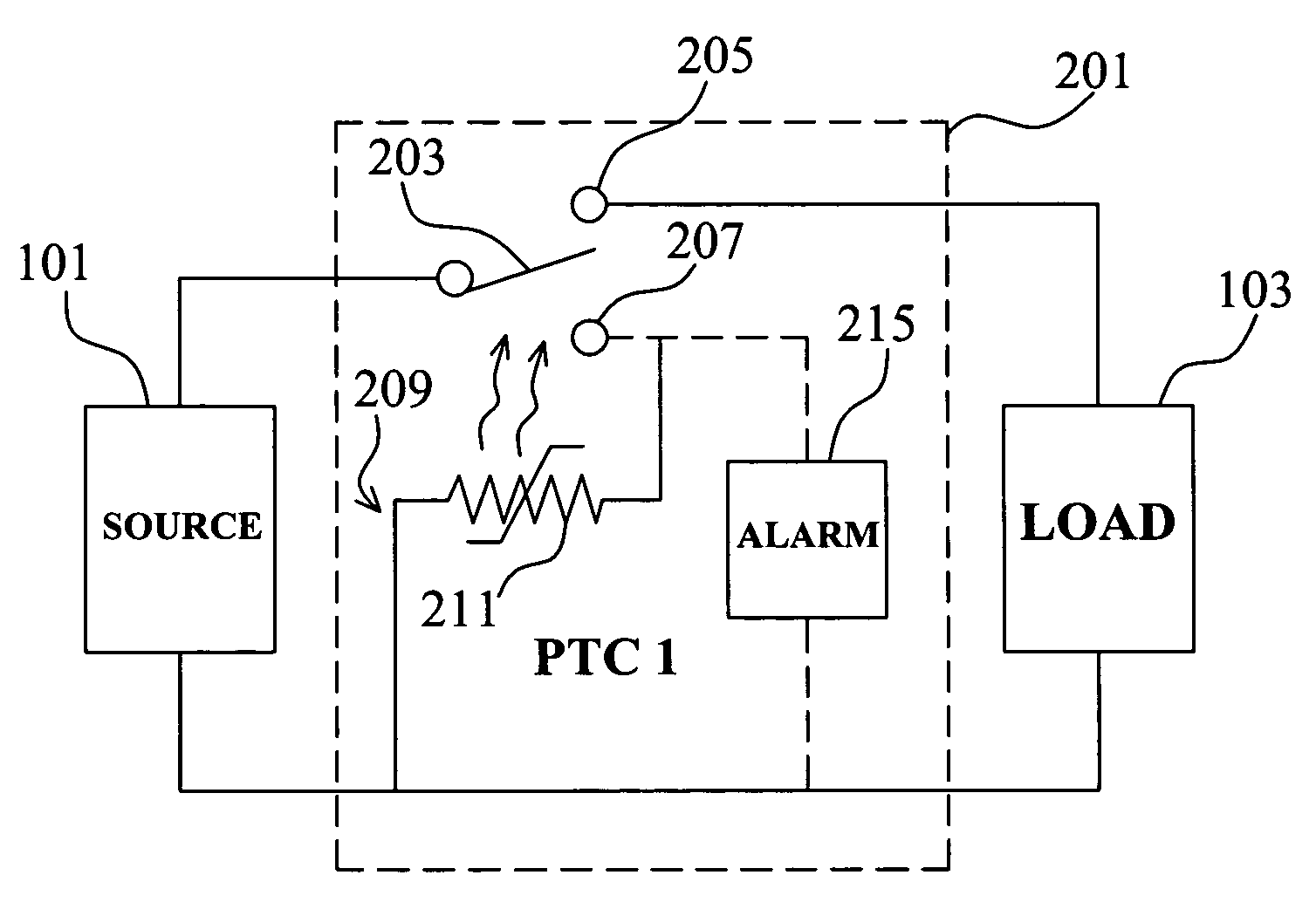 Resetable over-current and/or over-temperature protection system