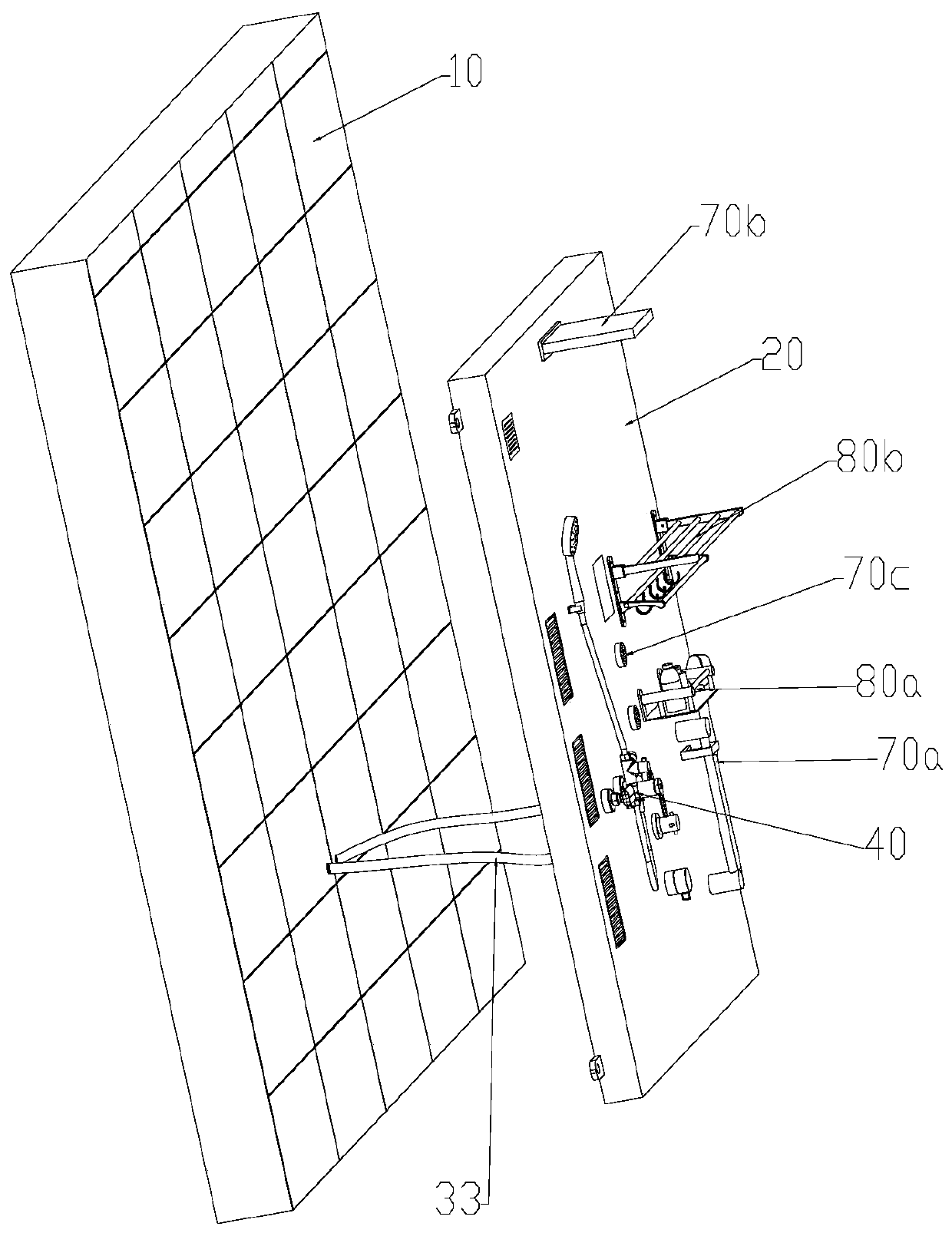 Integrated shower wall