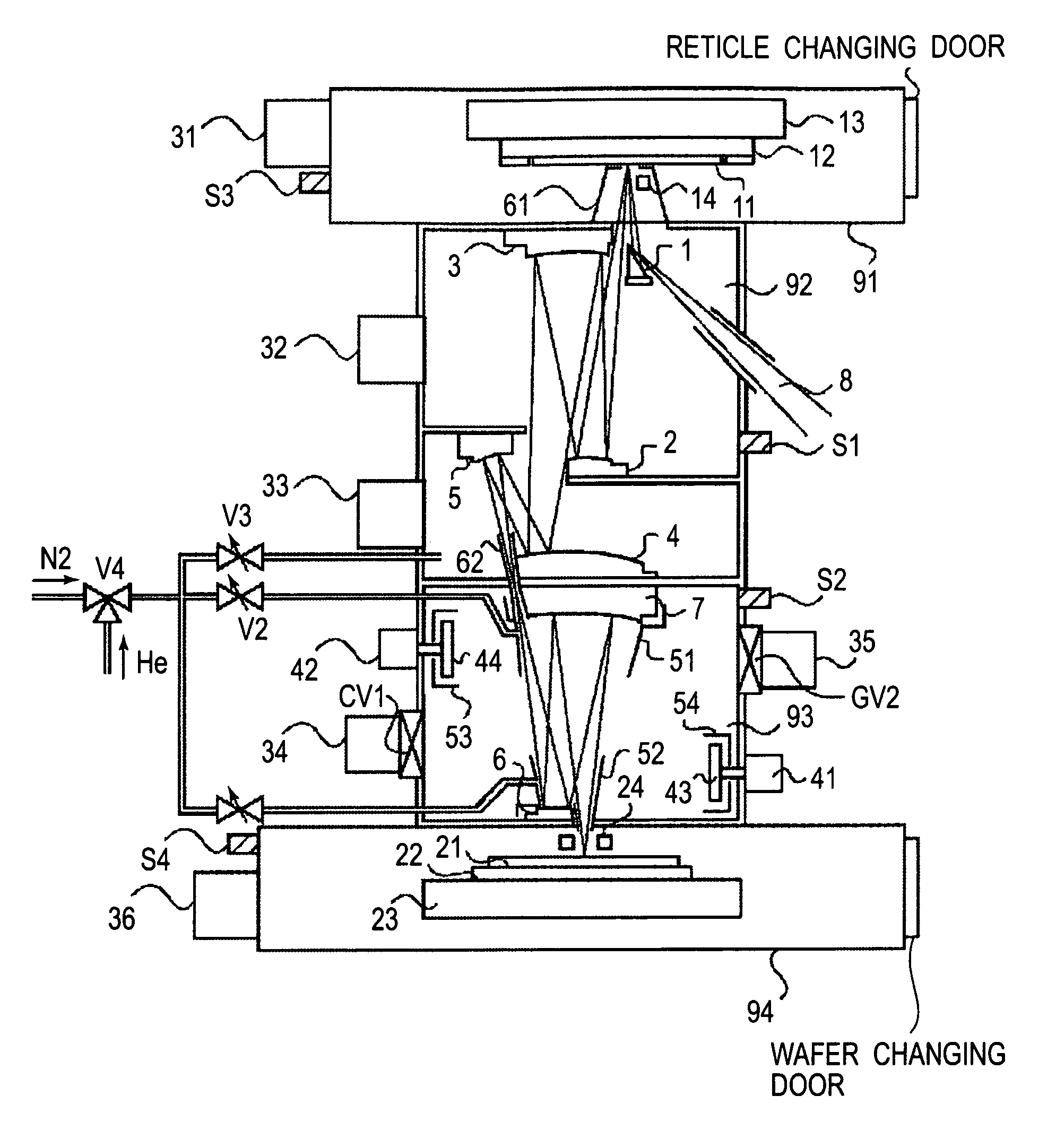 Exposure apparatus, and device manufacturing method using the same