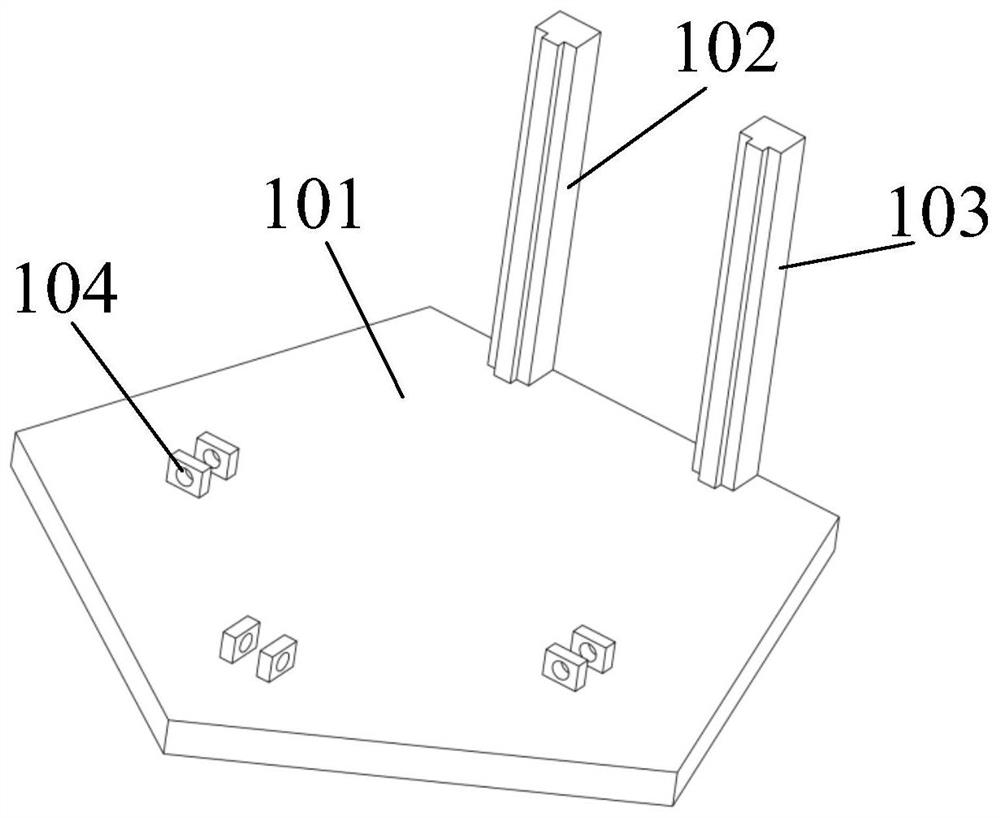 A Parallel Mechanism Containing Composite Sliding Telescopic Rods