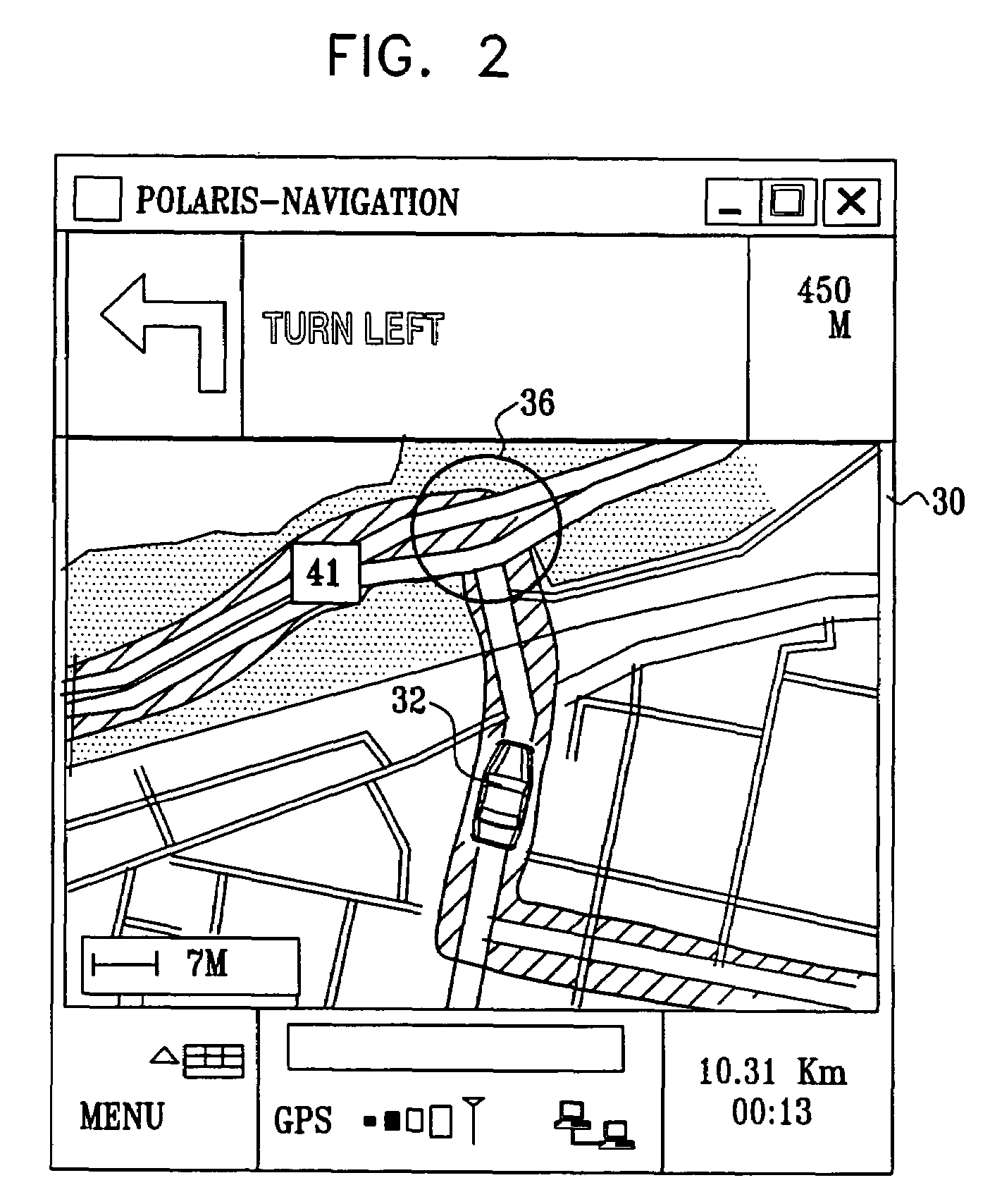 Selective download of corridor map data