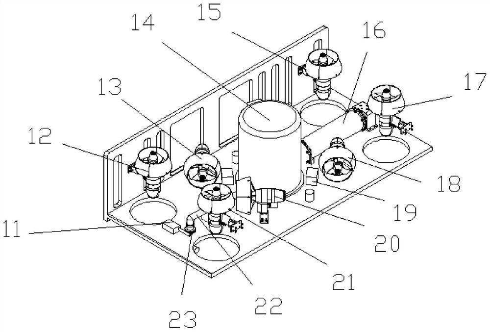 An underwater robot for the transportation of underwater manned laboratory materials