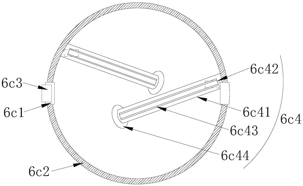 Waste gas treatment equipment for chemical engineering