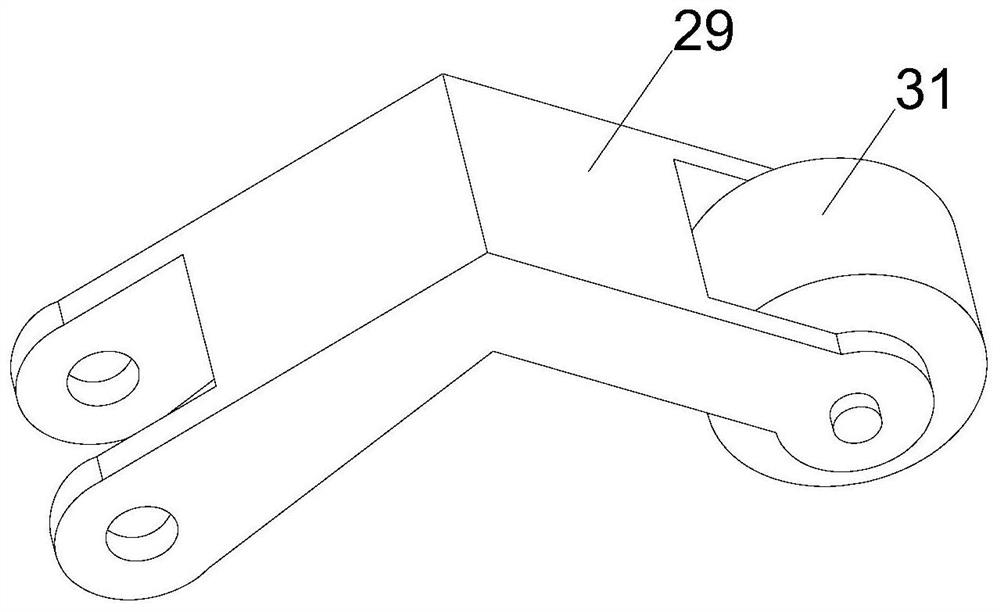 Sweet sorghum stalk squeezing device