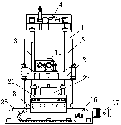 Bolt disassembling and assembling device