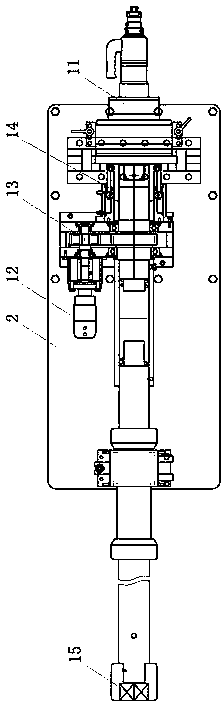 Bolt disassembling and assembling device