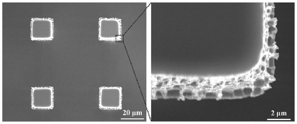 A layered micro-nano composite structure for enhancing boiling heat transfer and its processing method