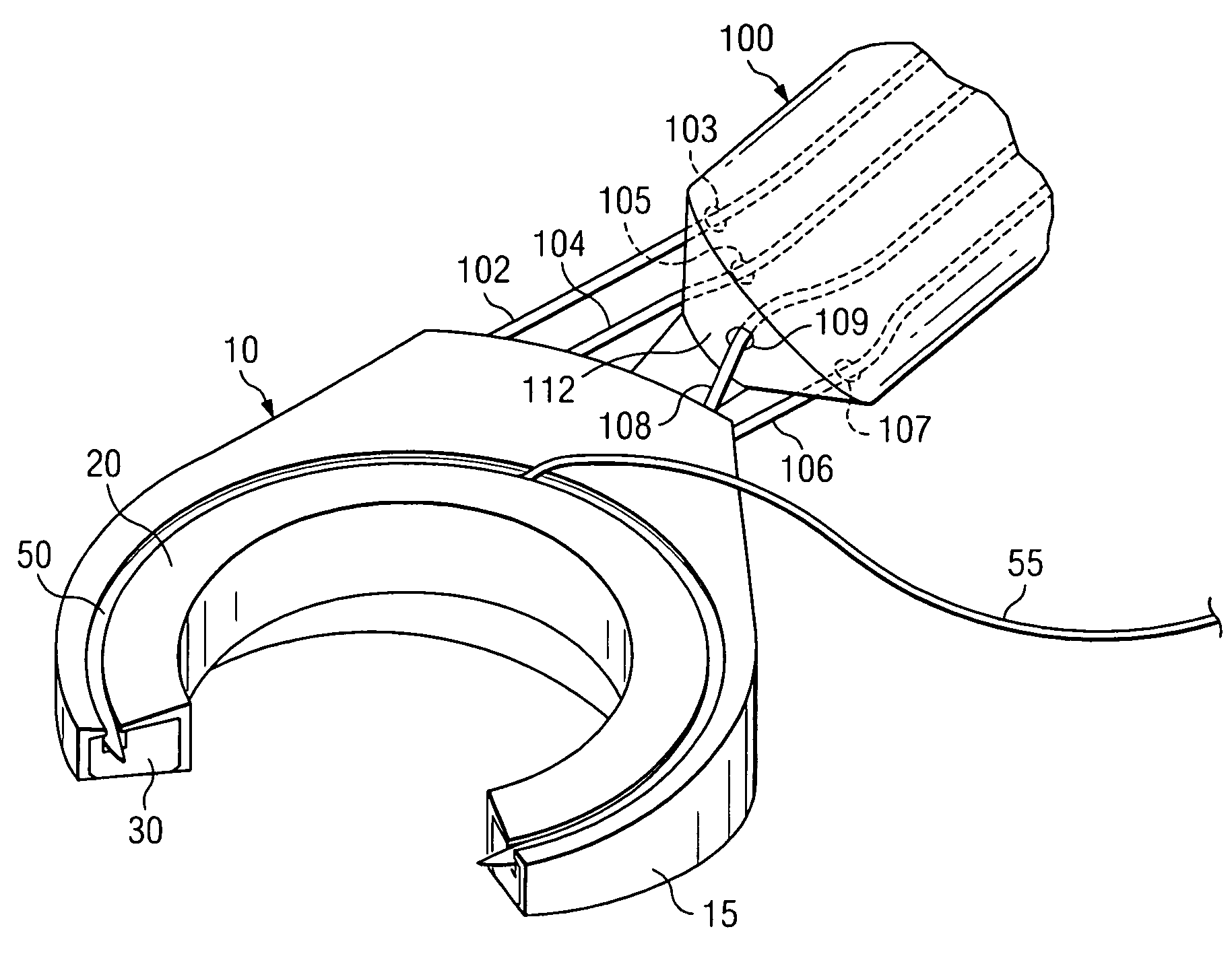 Leverage locking reversible cyclic suturing and knot-tying device