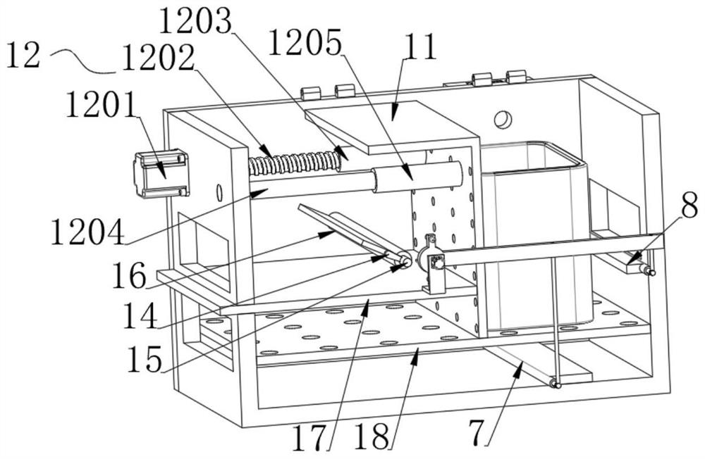 Cooling equipment for blocky iron-based amorphous alloy part preparation