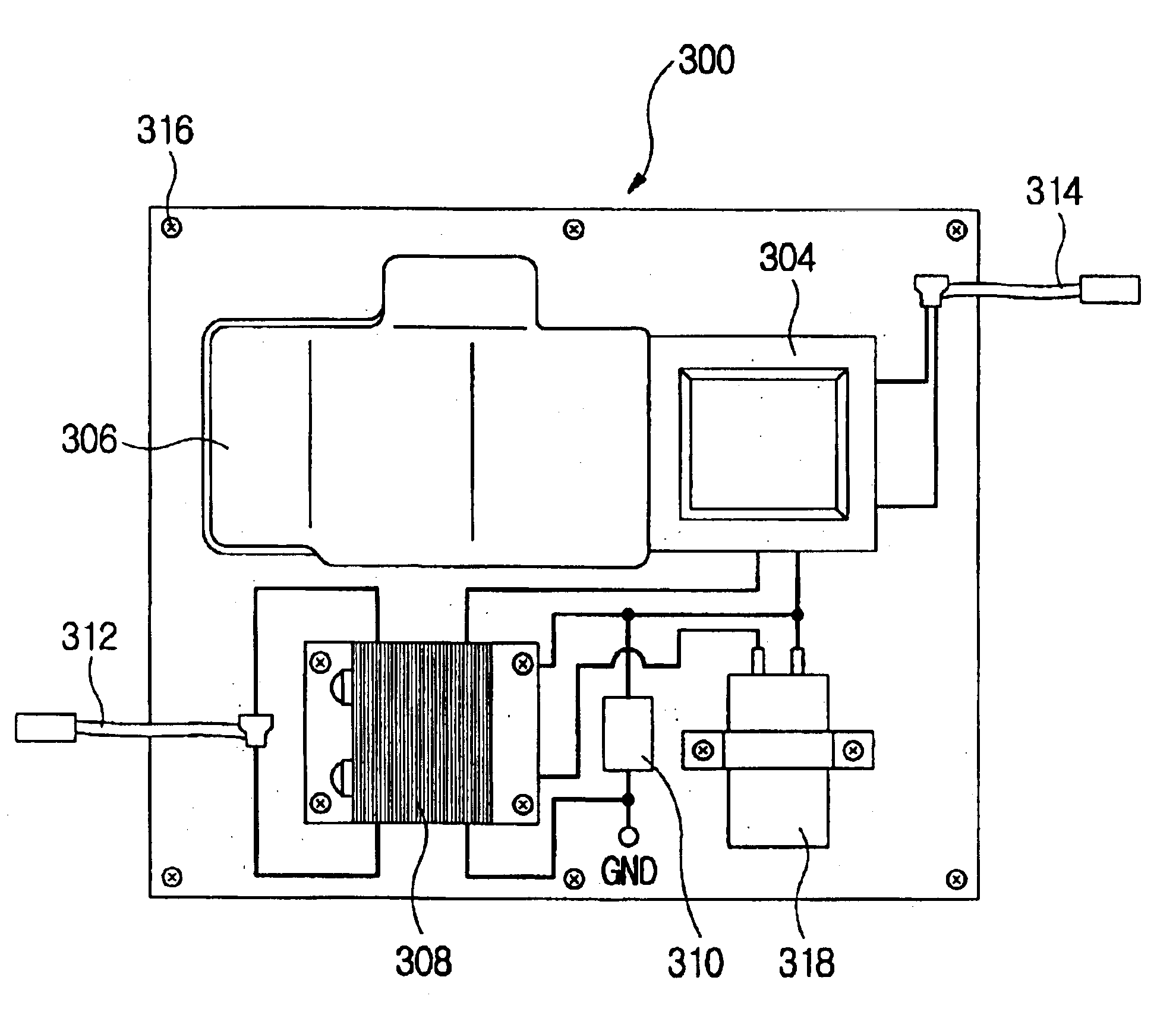 Magnetron driving circuit board for microwave oven