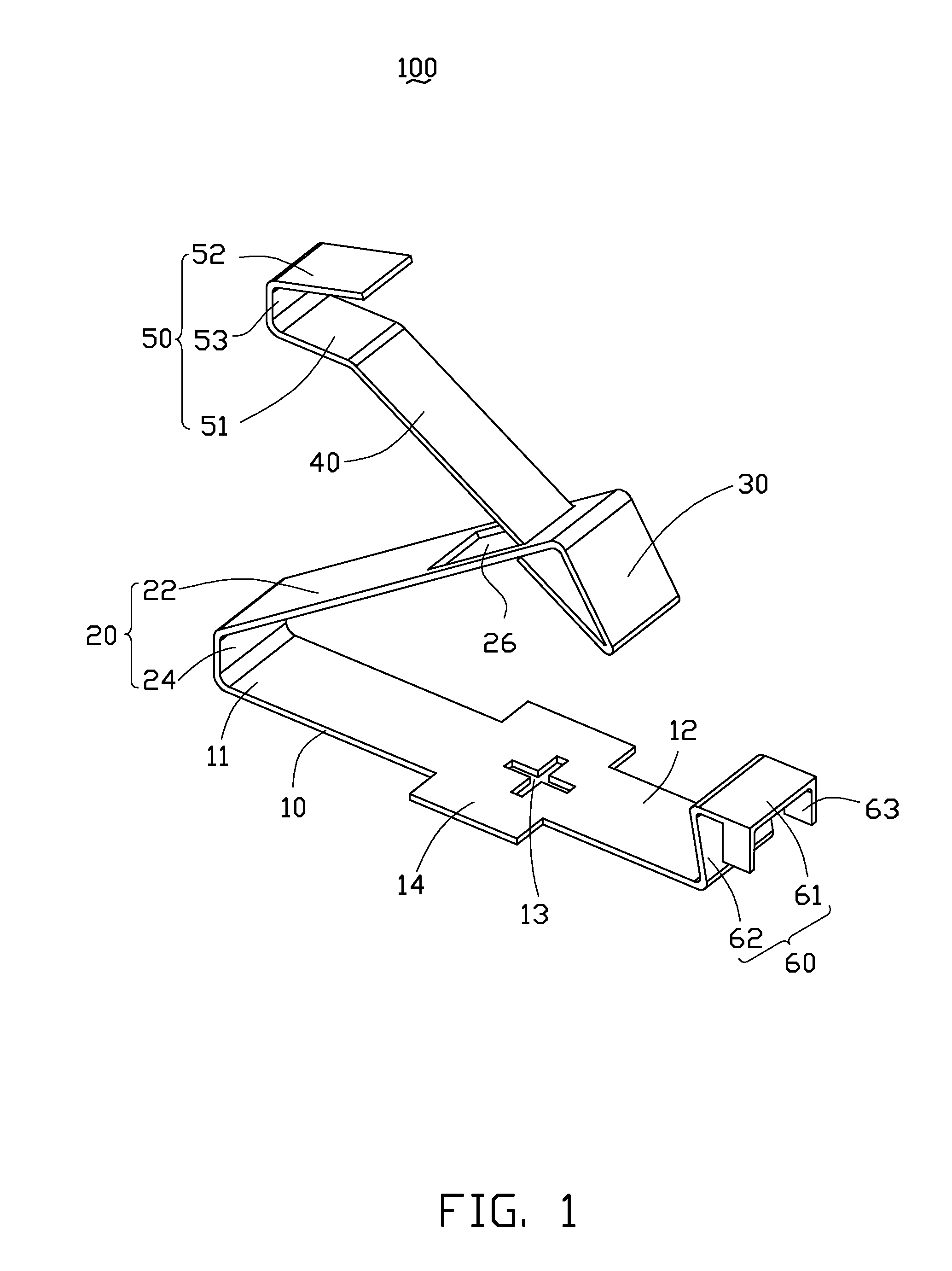 Electromagnetic interference spring contact for shielding electromagnetic interference and electronic device using same