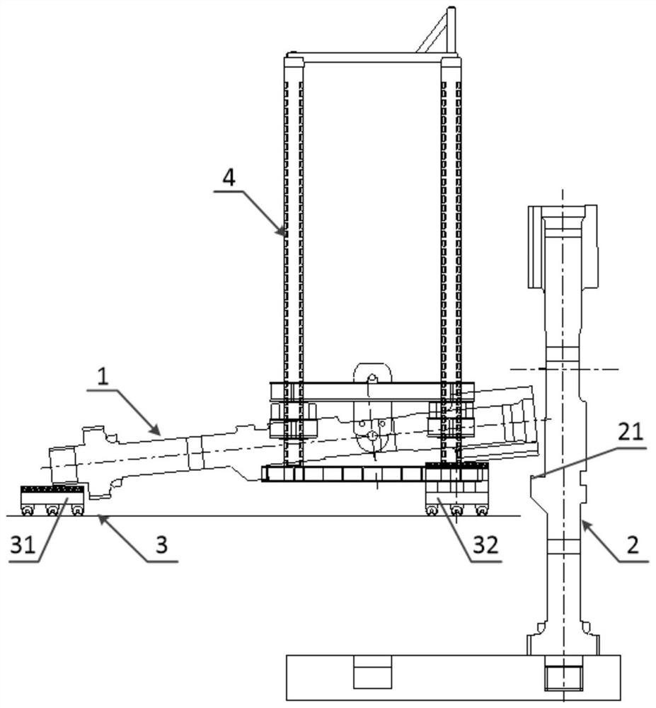 An Installation Method Avoiding Interference When Lifting Rolling Mill Rack