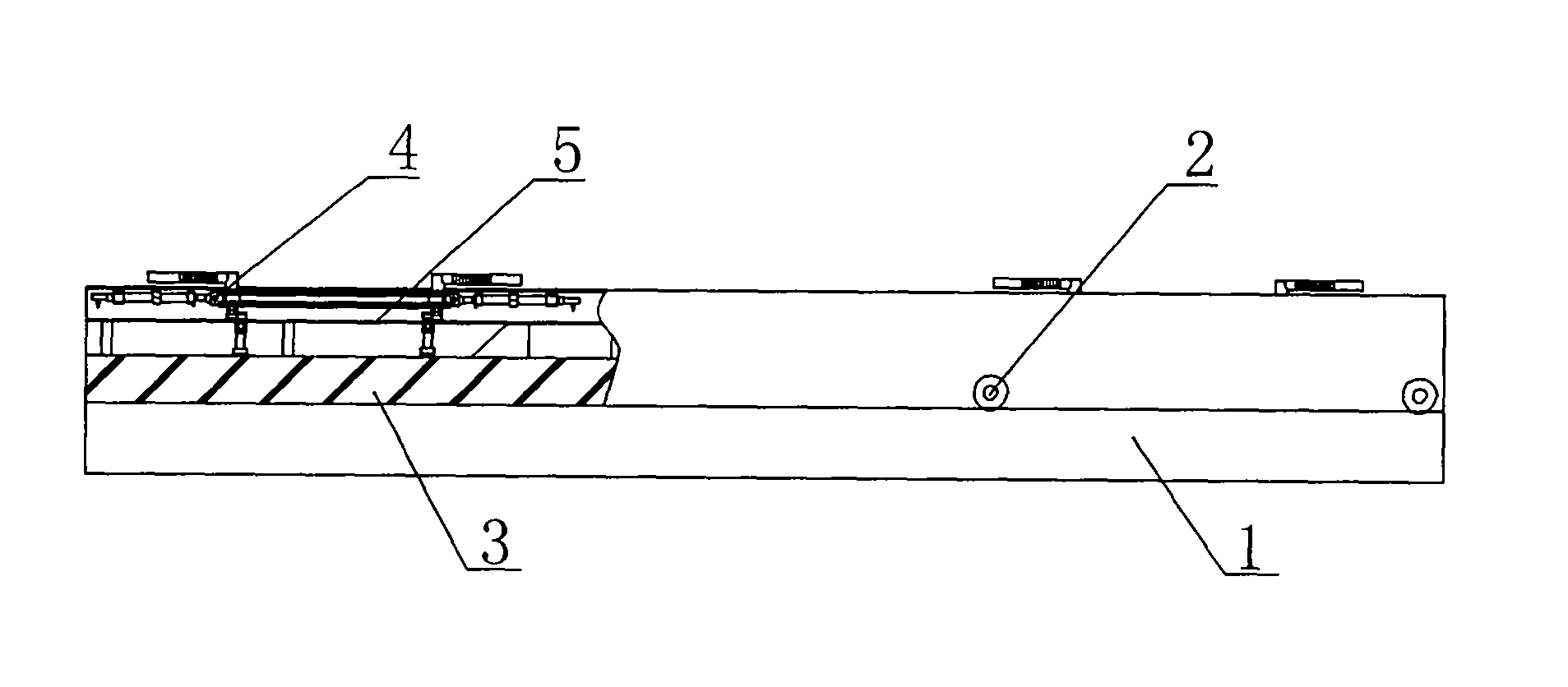 Control system of horizontal shifting platform of underground three-dimensional garage