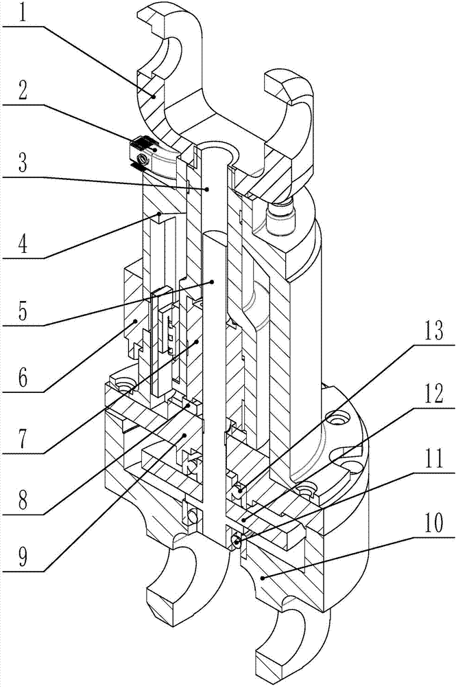 Precision actuator with impact-resistant locking device