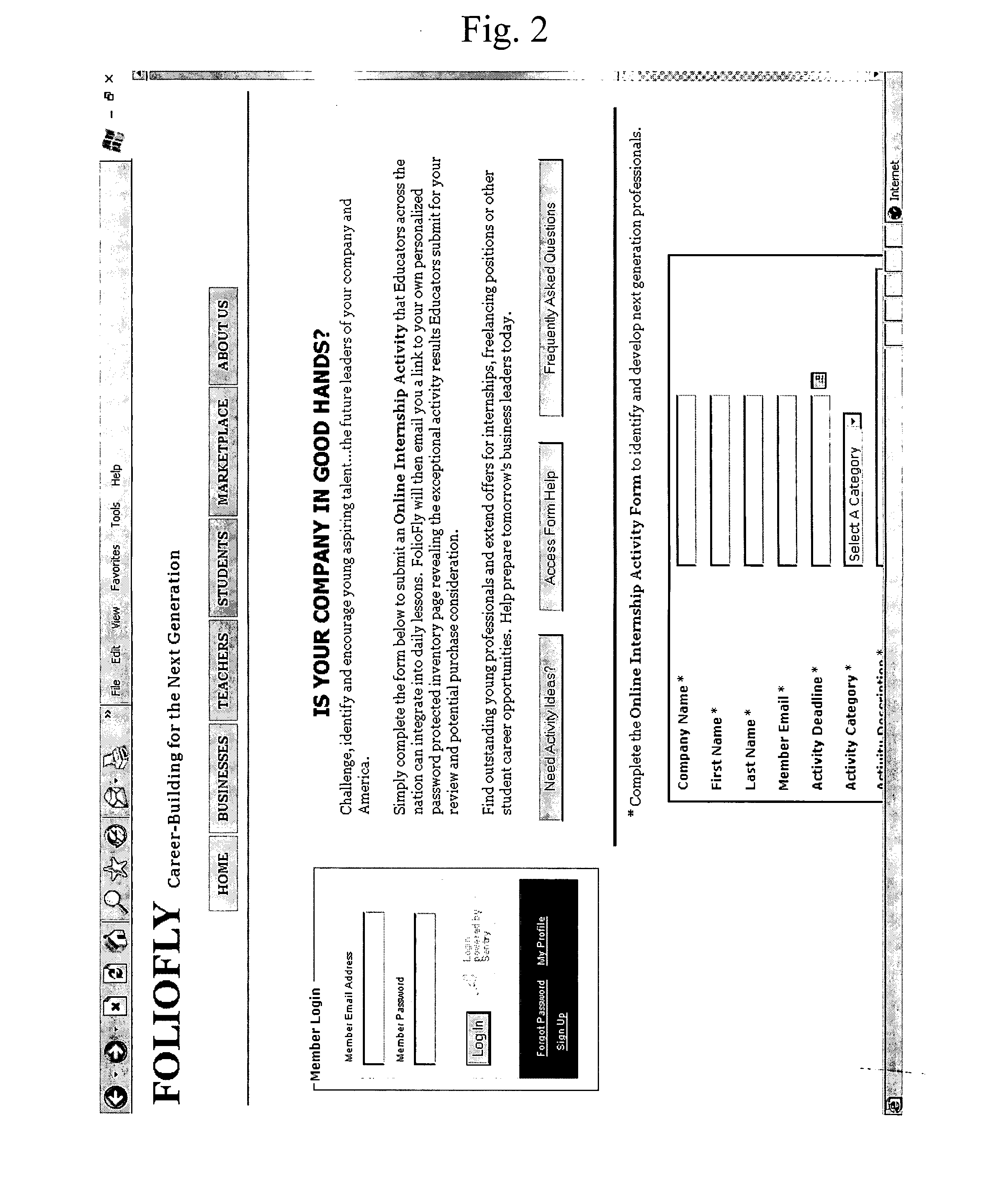 System and method of collaboration among commercial, educational and individual interests