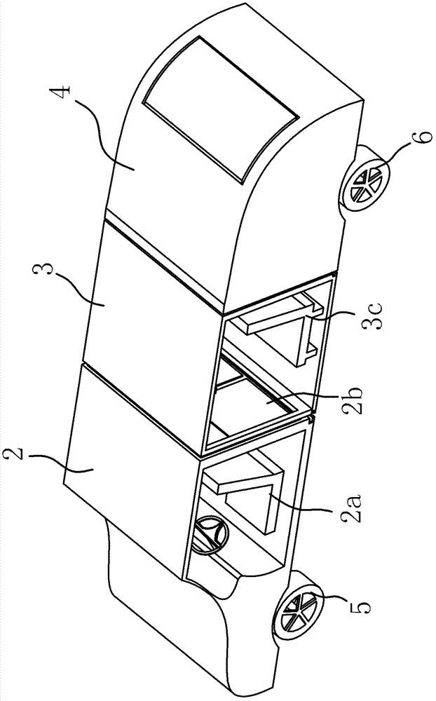 Modularized electric automobile