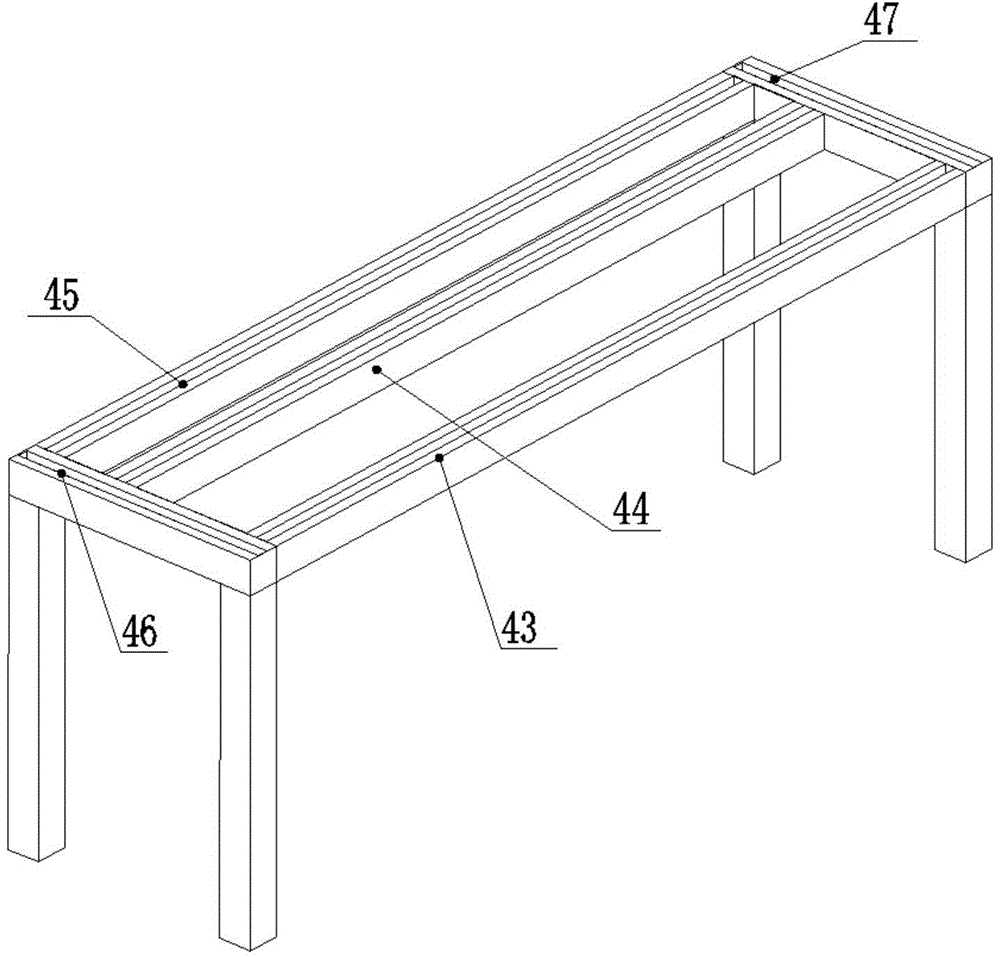 Reciprocating type liquid shock absorber simulation test device