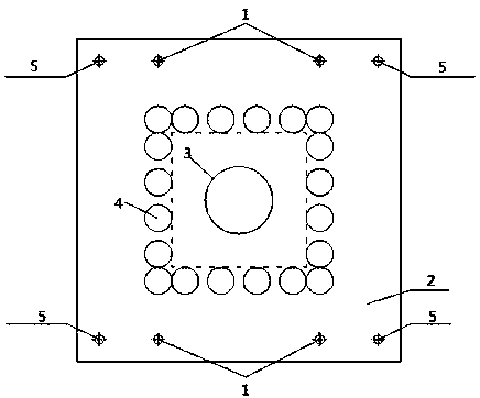 On-site sampling method of dislocation interface-containing rock body