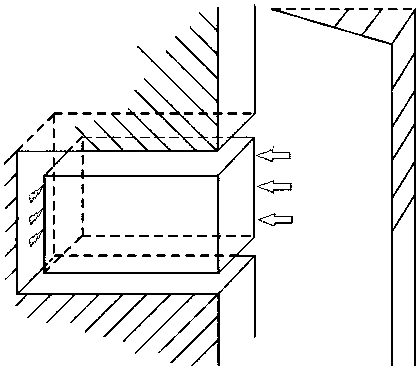 On-site sampling method of dislocation interface-containing rock body