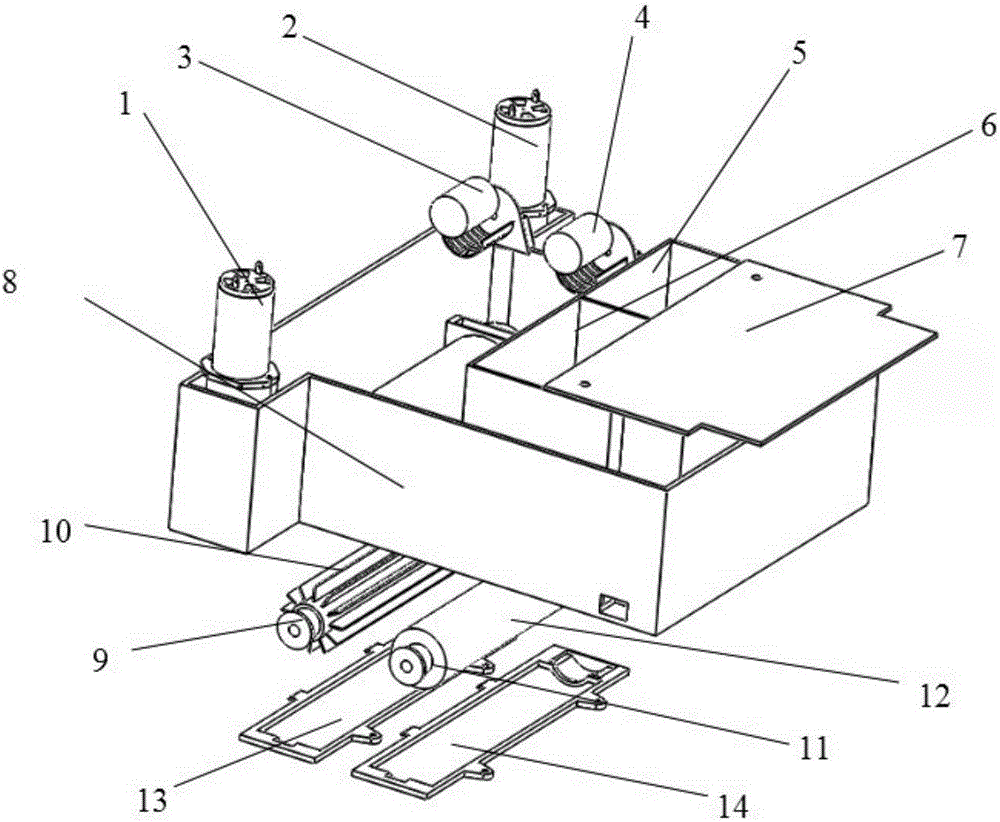 Automatic mopping cleaner and mopping robot