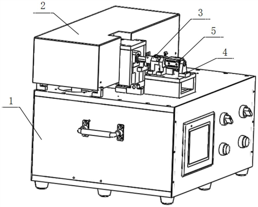 Program control box circuit switch synchronism testing device