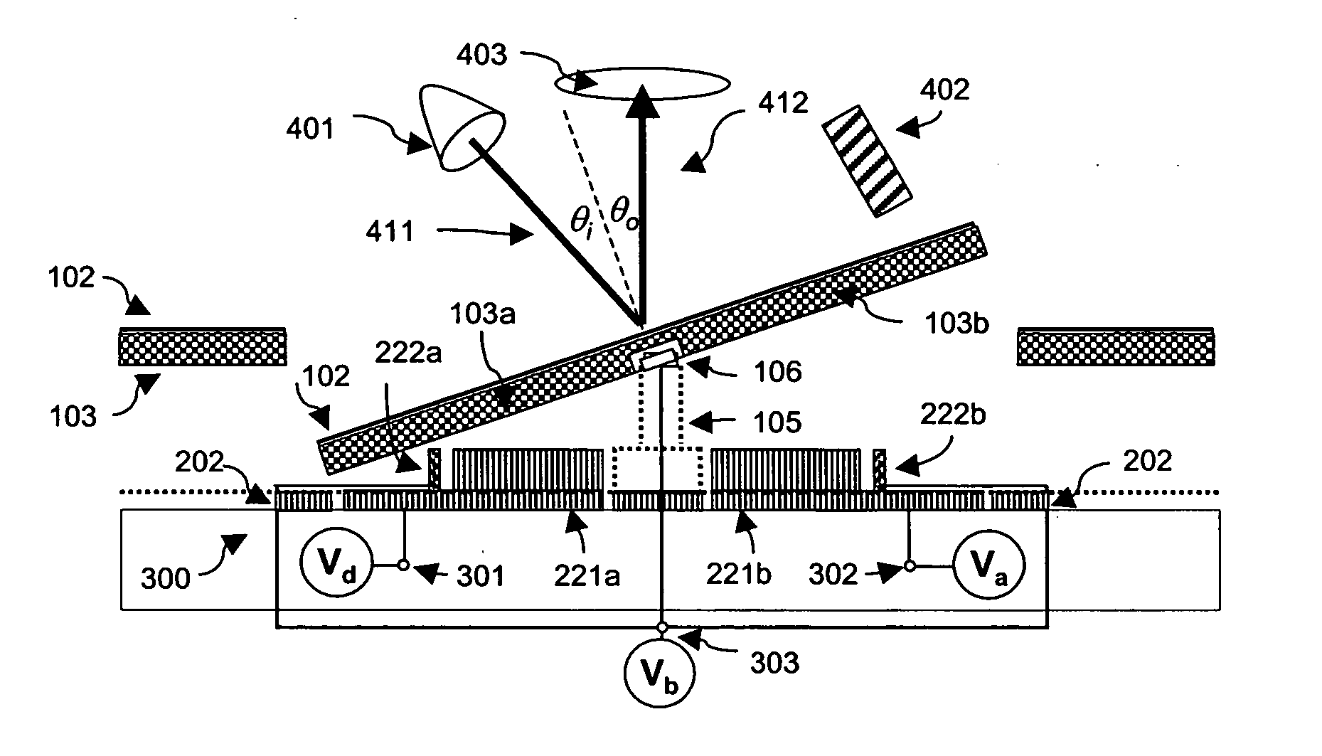 High contrast spatial light modulator