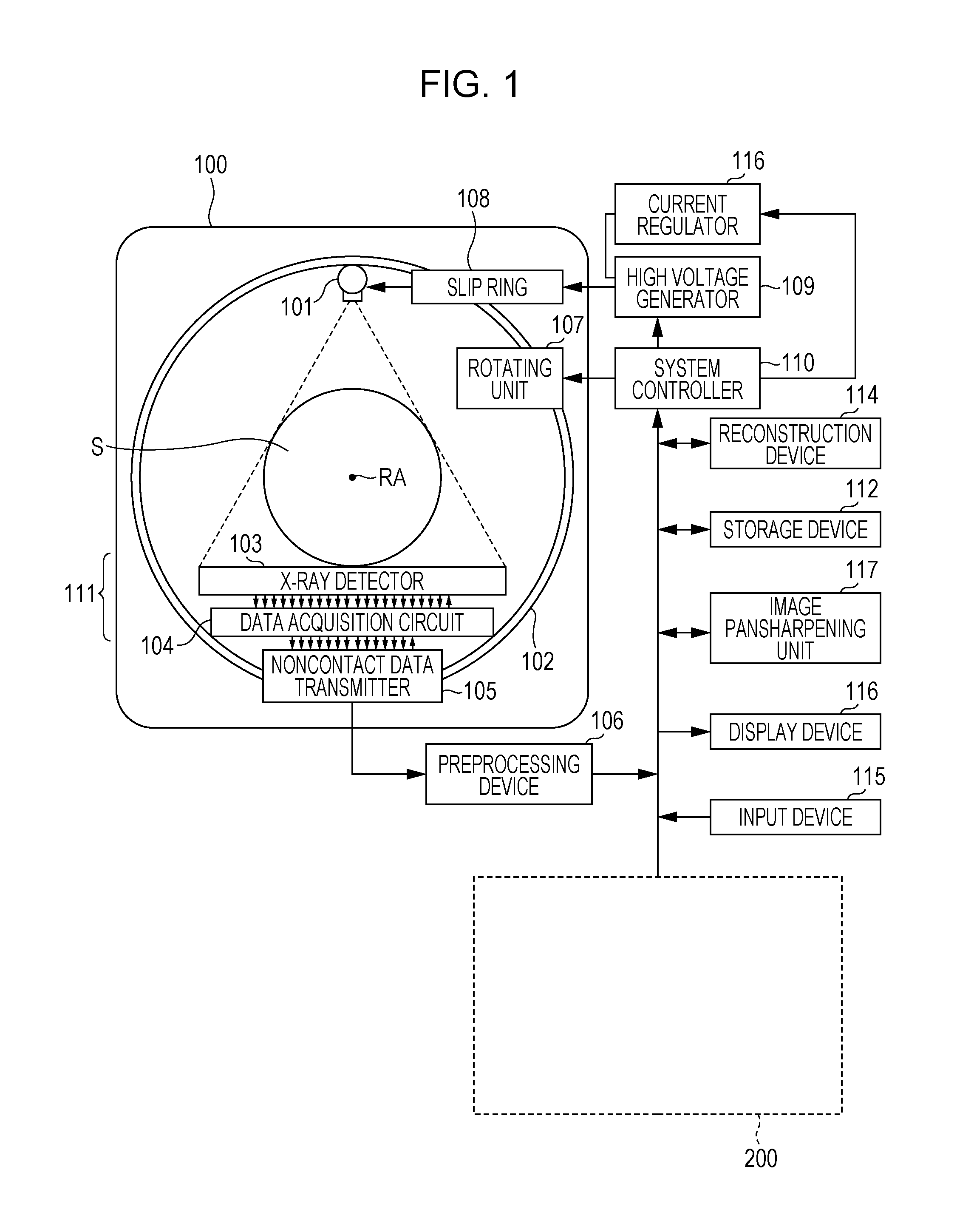 Image domain pansharpening method and system for spectral CT with large pixel energy discriminating detectors