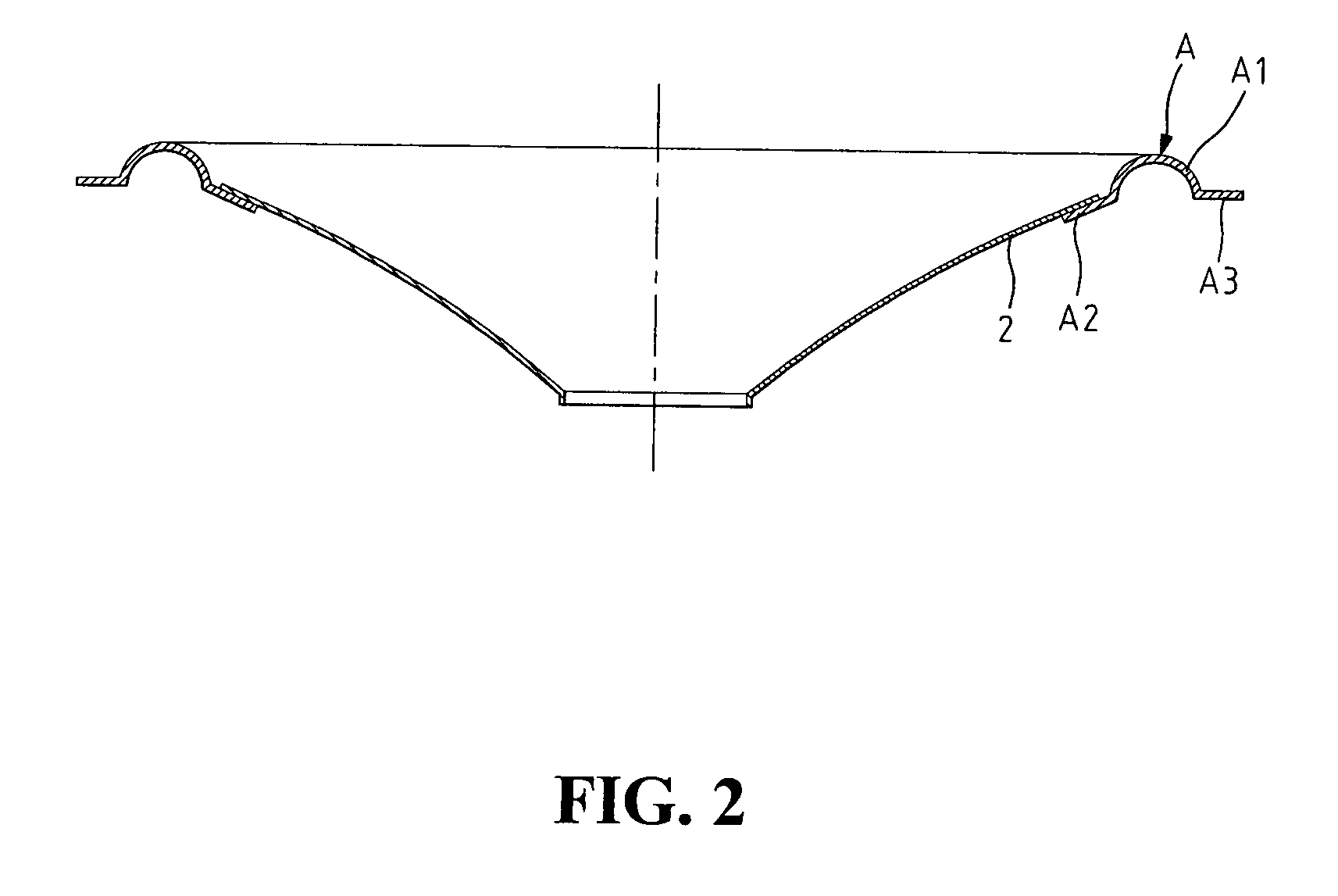 Connecting sheet of paper cone