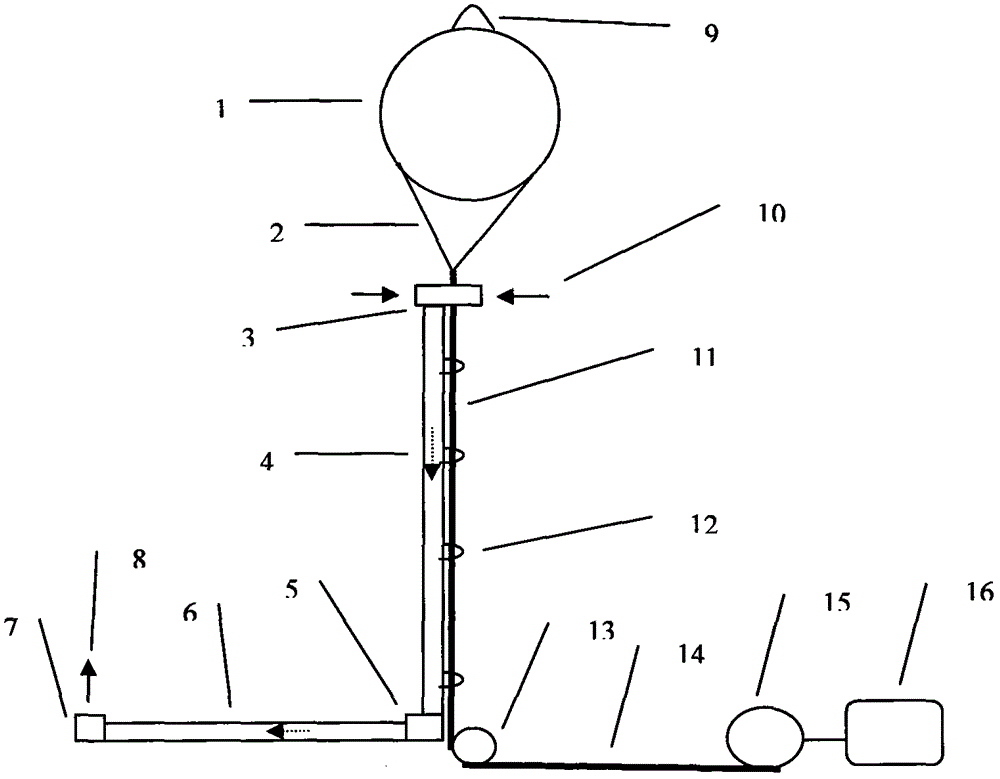 Haze dispersing and surface air cooling system